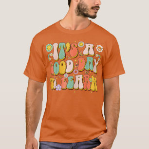 T-shirt It's Beautiful Day For Learning Retro Teacher Stud