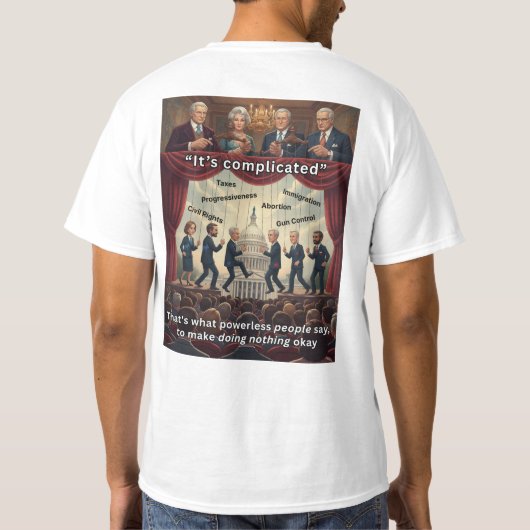 T-shirt Its Complicated (Dos)