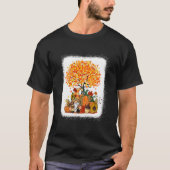 T-shirt It'S Fall Y'All Gnomes Pumpkin Autumn Tree Fall Le (Devant)