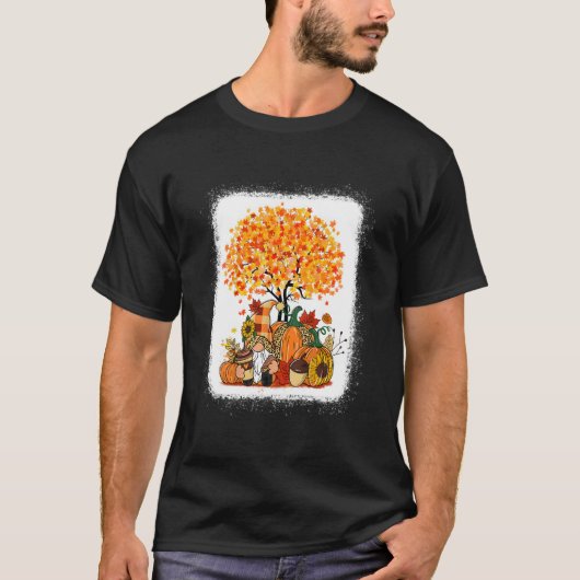 T-shirt It'S Fall Y'All Gnomes Pumpkin Autumn Tree Fall Le (Devant)