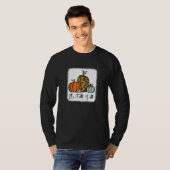T-shirt It's Fall Y'all Leopard Pumpkin Happy Thanksgiving (Devant entier)