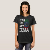 T-shirt It's In My DNA Ethiopian Fingerprint Proud Ethiopi (Devant entier)
