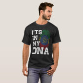 T-shirt It's In My DNA Ethiopian Fingerprint Proud Ethiopi (Devant entier)