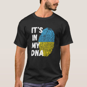 T-shirt It's In My DNA Ukraine Flag Support Ukraine