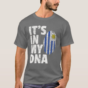 T-shirt IT's IN MY DNA Uruguay Flag officiel du poison Co