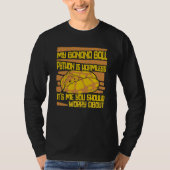 T-shirt It's Me You Should Worry About Pythonidae Banana B (Devant)
