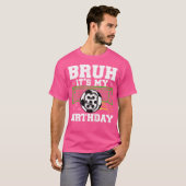 T-shirt It'S My 9Th Birthday Boy Soccer 9 Years Old (Devant entier)