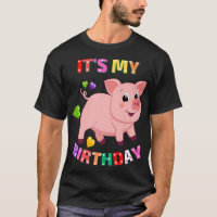 It's My Birthday Pig For Women, Teens, & Girls Bir