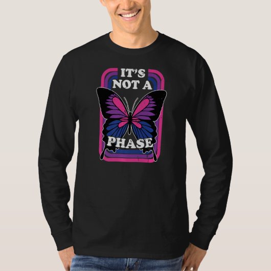 T-shirt It's Not A Phase Bisexual Bi Lgbt Bisexual Lgbt Pr (Devant)