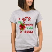 T-shirt It's Not Going To Lick Itself Christmas Pajamas (Devant)