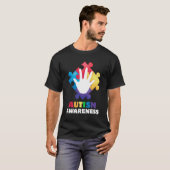 T-shirt Its Ok To Be Different Autism Awareness Acceptance (Devant entier)