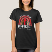 T-shirt It's Ok To Be Different Sickle Cell Anemia Awarene (Devant)