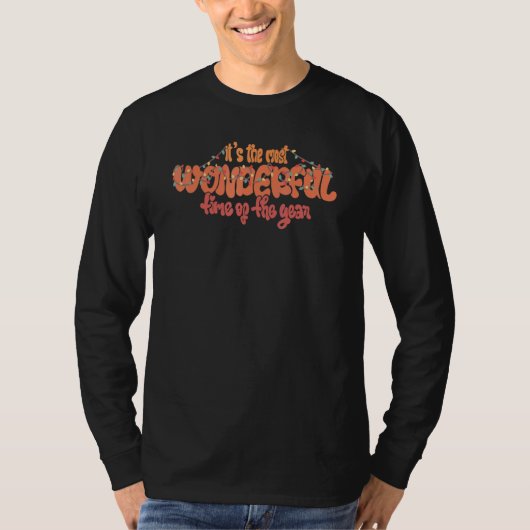 T-shirt It's The Most Wonderful Time Of The Year Christmas (Devant)