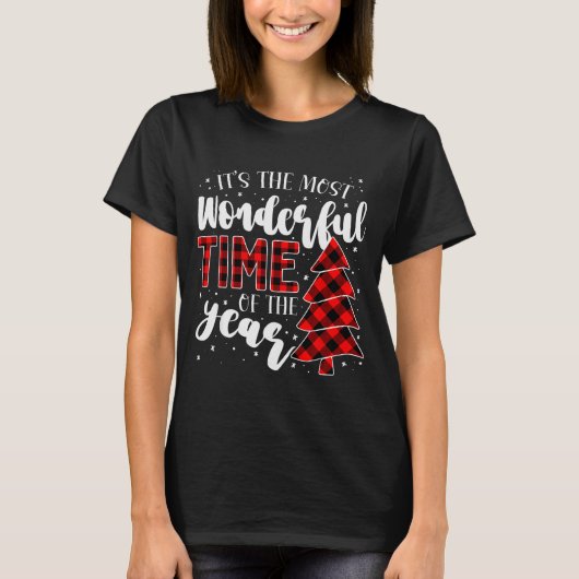 T-shirt Its The Most Wonderful Time Of The Year Christmas (Devant)