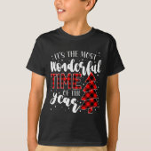 T-shirt Its The Most Wonderful Time Of The Year Christmas (Devant)