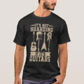 T-shirt Itu2019s Pas d'hébergement Si Itu2019s Guitares Mu (Devant)
