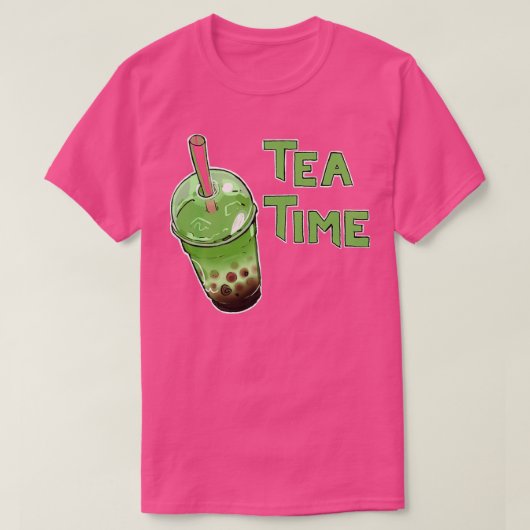 T-shirt Itx27s Bubble Tea Time (Design devant)