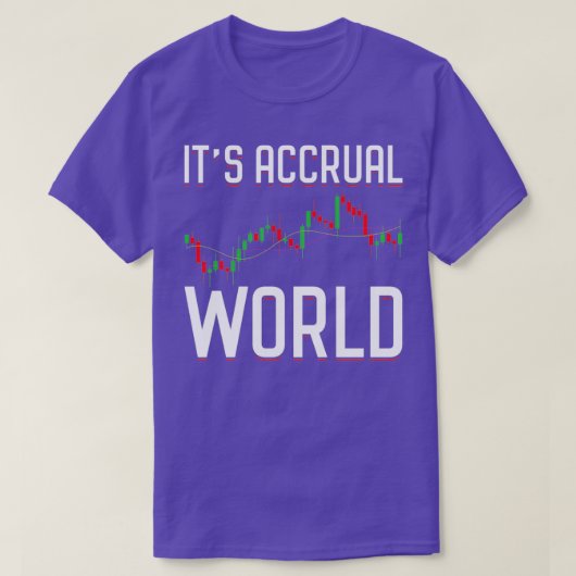 T-shirt Itx27s Comptable comptable comptable mondial amusa (Design devant)