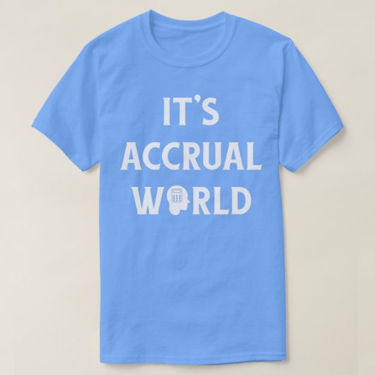 T-shirt Itx27s Comptable Monde Comptable Actif Pun CPA (Design devant)