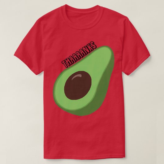 T-shirt Itx27s et Avocado (Design devant)