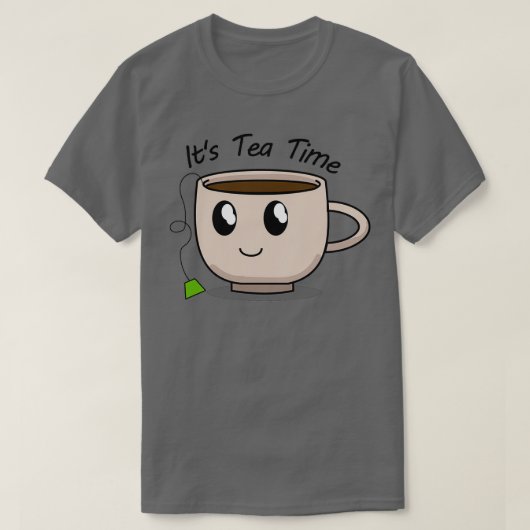 T-shirt Itx27s tea time 4 (Design devant)