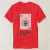 T-shirt Itx27s tea time 7 (Design devant)