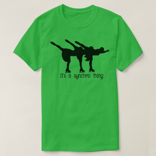 T-shirt Itx27s un synchro (Design devant)