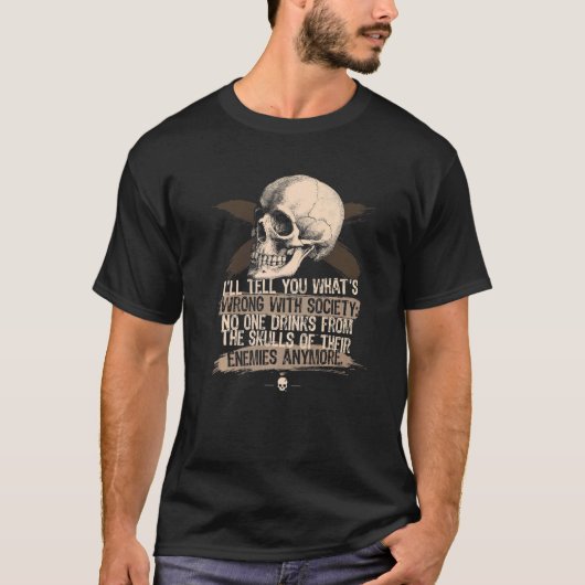 T-shirt Iu2019ll Vous Raconte Ce Qui Ne Va Pas Avec Le Crâ (Devant)