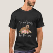 T-shirt Iu2019m Pas Bossy Iu2019m Le Boss Cocker Spaniel (Devant)