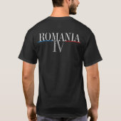 T-SHIRT IV - LA ROUMANIE (Dos)