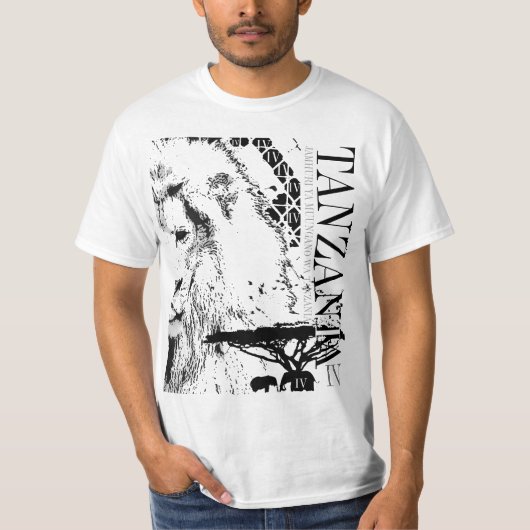 T-SHIRT IV LA TANZANIE (Devant)