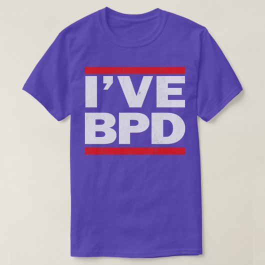 T-shirt Ive BPD (Design devant)