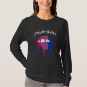 T-shirt Ive Got Biceps Bisexual LGBTQ Bi Pride Workout Out (Devant)