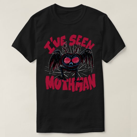 T-shirt Ive Seen Mothman (Design devant)