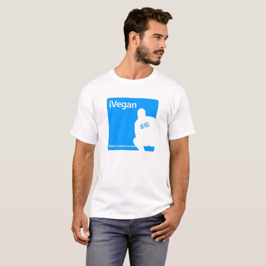 T-shirt iVegan (Devant entier)