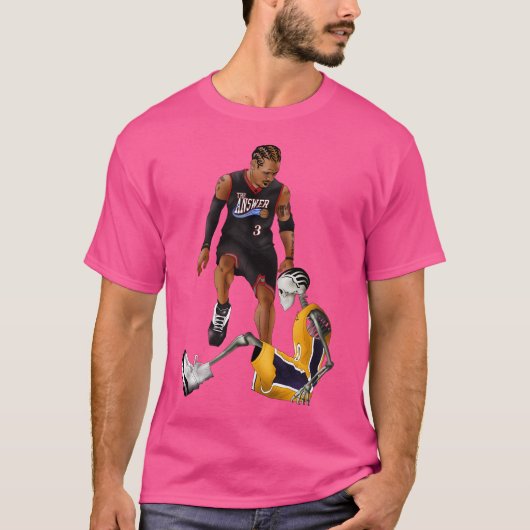 T-shirt Iverson - Crossover - Ty Lue - Skeleton - Ankle Br (Devant)
