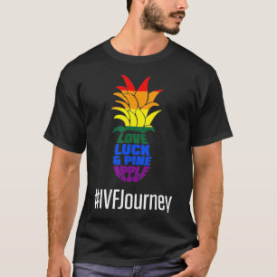 T-shirt IVF Guerrier Cadeau Papa Maman Ananas Transfert Jo
