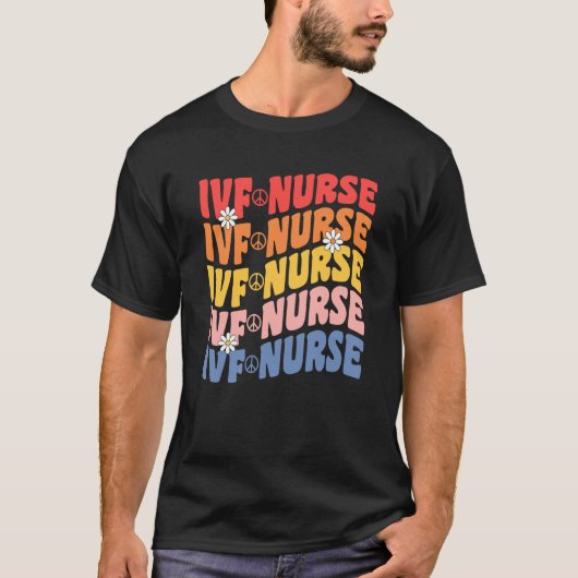 T-shirt IVF Nurse In Vitro Fertilization IVF Nursing Groov (Devant)