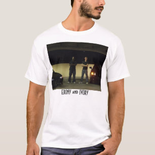 T-SHIRT IVOIRE DE BOIS D'ÉBÈNE