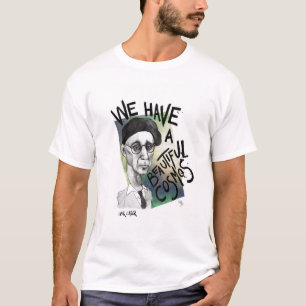T-shirt Ivor Cutler, écossais, beau cosmos