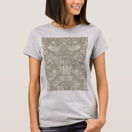 T-shirt Ivory, Thief fraise, William Morris (Devant)