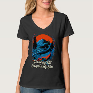 T-shirt Ivre mais a quand même attrapé une grosse bière  B