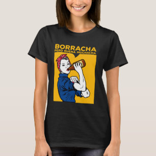 T-shirt Ivre Mais Bonne Fille Drôle Mexicain Ivre W