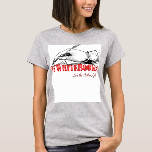 T-shirt #iWriteBooks (Devant)