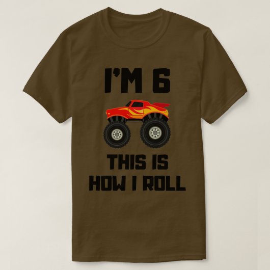 T-shirt Ix27m 6 This Is How I Roll 2 (Design devant)