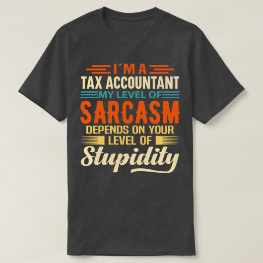 T-shirt Ix27m A Comptable Fiscale 2 (Design devant)