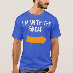T-shirt Ix27m avec le costume d'Halloween drôle de pain