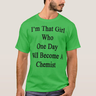 T-shirt Ix27M Cette Fille Qui Un Jour Deviendra Chimiste