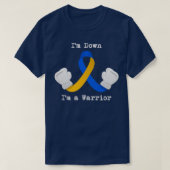 T-shirt Ix27m Down Ix27m un guerrier (Design devant)
