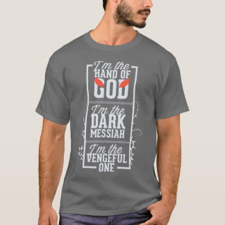 T-shirt Ix27m La Main de Dieu Ix27m Le Messie Sombre Ix27m